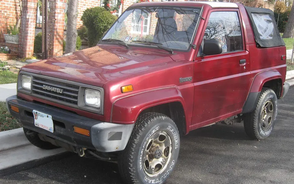 Daihatsu Rocky, photographie du modèle