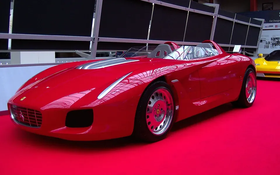 Ferrari Rossa, photographie du modèle