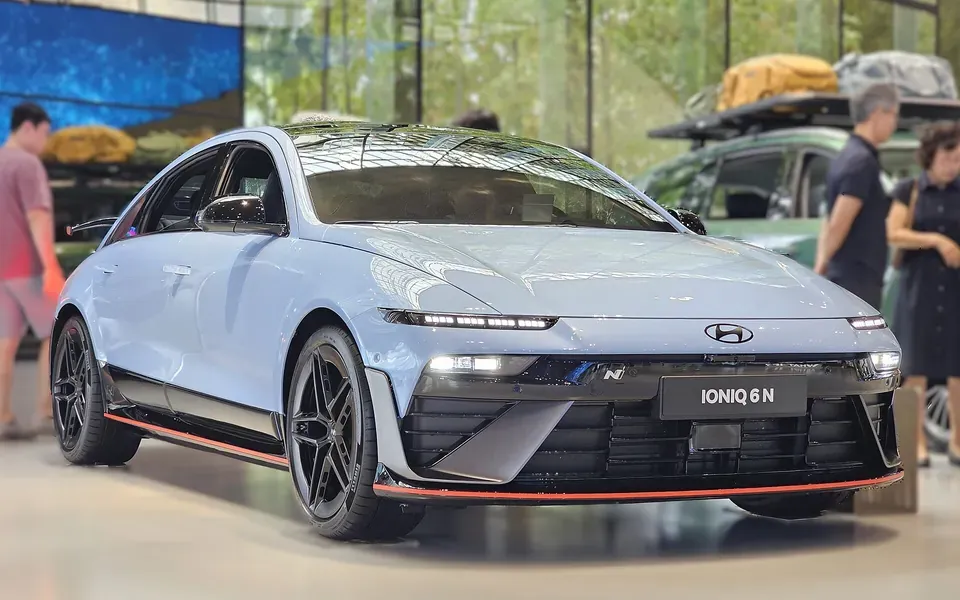 Hyundai Ioniq 6, photographie du modèle