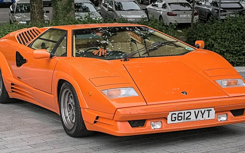 Lamborghini Countach, photographie du modèle
