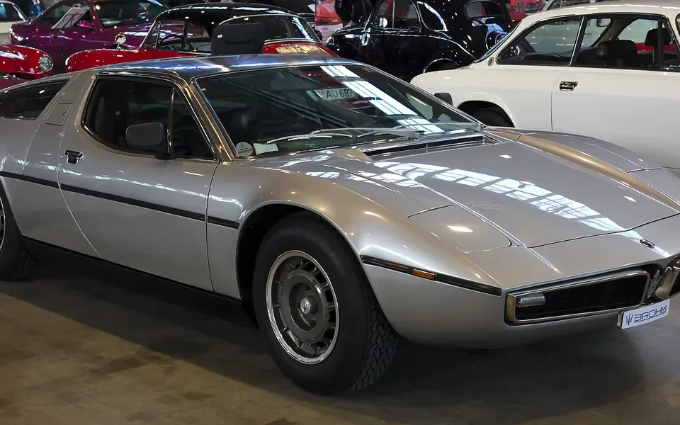 Maserati Bora, photographie du modèle