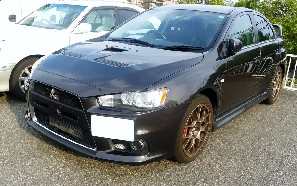 Mitsubishi Lancer Evolution, photographie du modèle