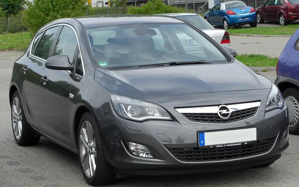 Opel Astra J, photographie du modèle