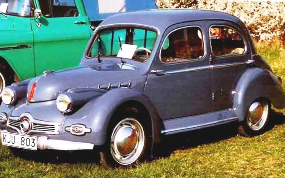 Panhard Dyna X, photographie du modèle
