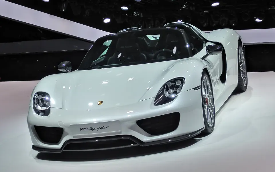 Porsche 918, photographie du modèle