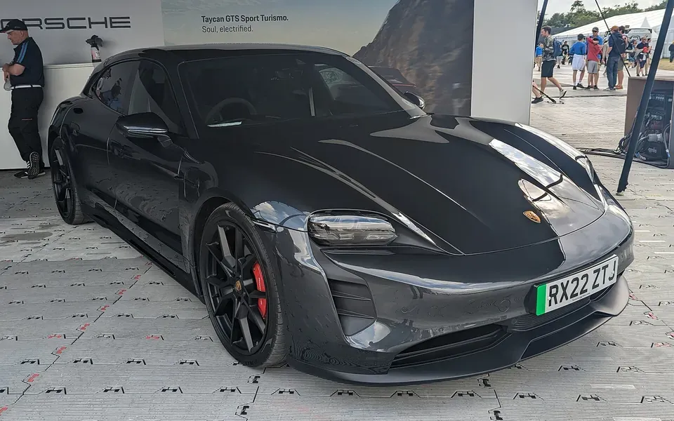 Porsche Taycan, photographie du modèle