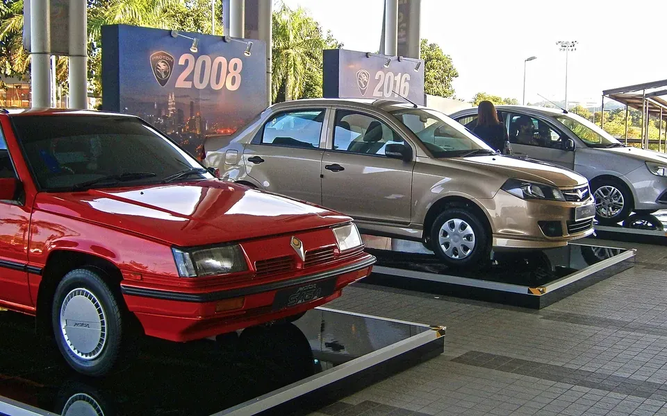 Proton Saga, photographie du modèle