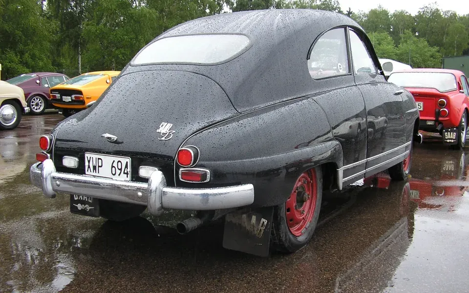 Saab 93, photographie du modèle
